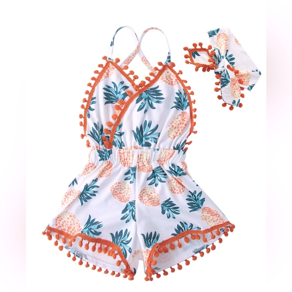 Romper w/Headband